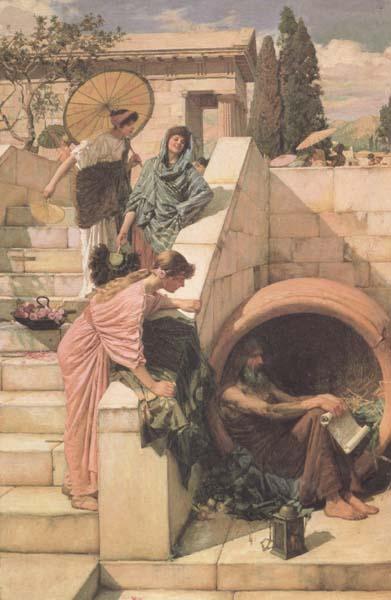 John William Waterhouse Diogenes (mk41)